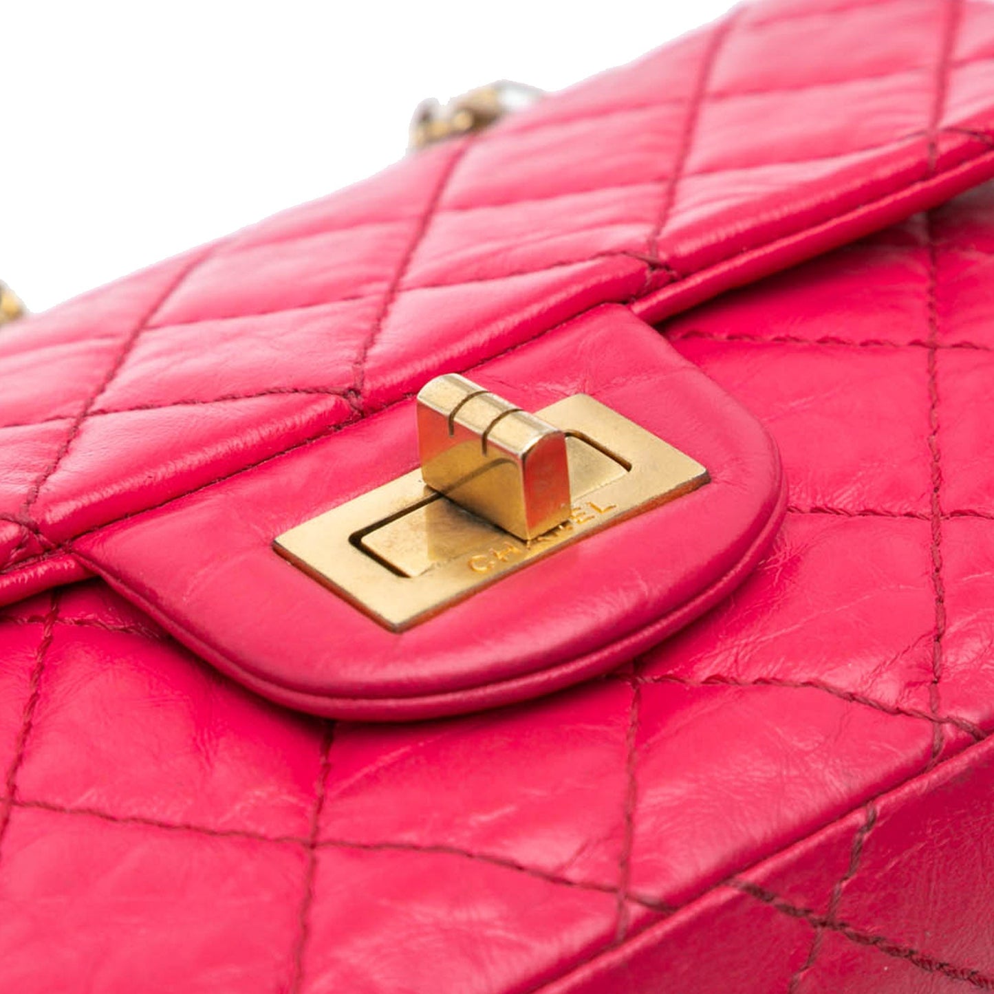 Chanel Mini Reissue 2.55 Calfskin Flap Pink