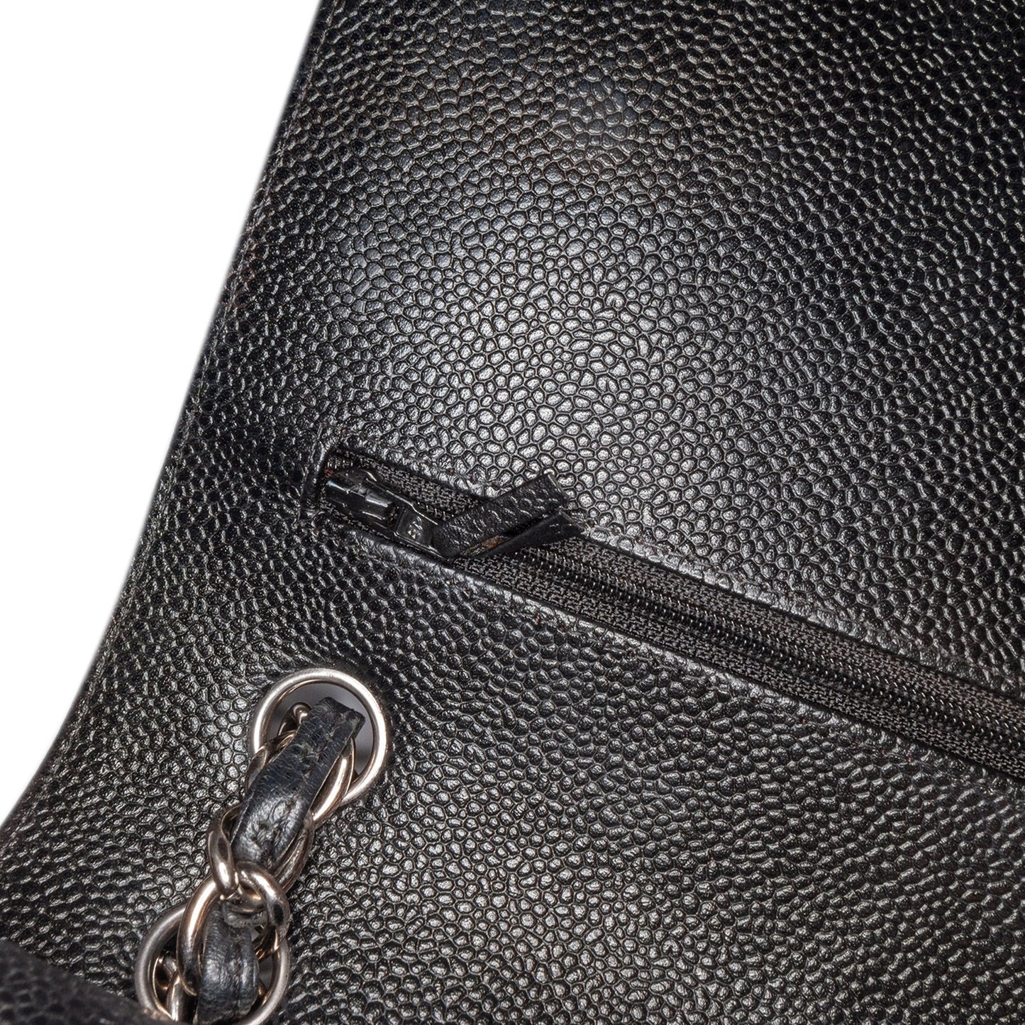 Chanel Jumbo Classic Caviar Double Flap Black