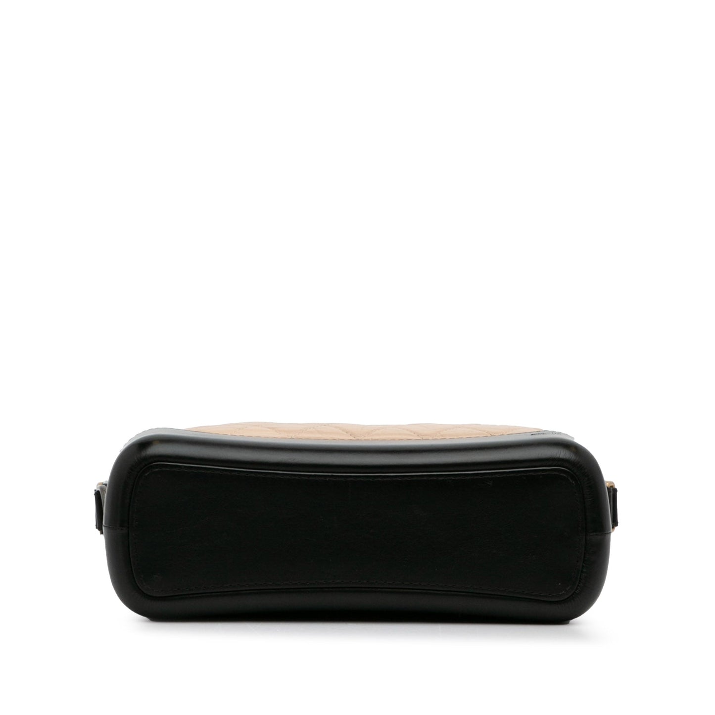 Chanel Medium Bicolor Lambskin Gabrielle Crossbody Brown