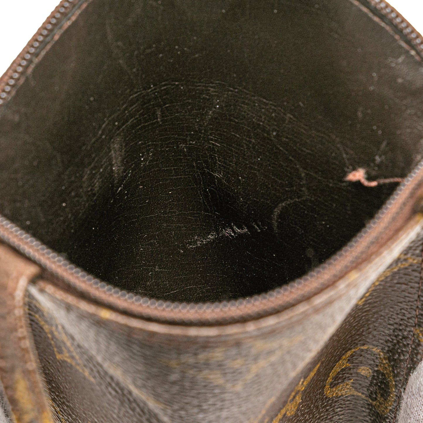 Louis Vuitton Monogram Pochette Secret Passport Holder Brown