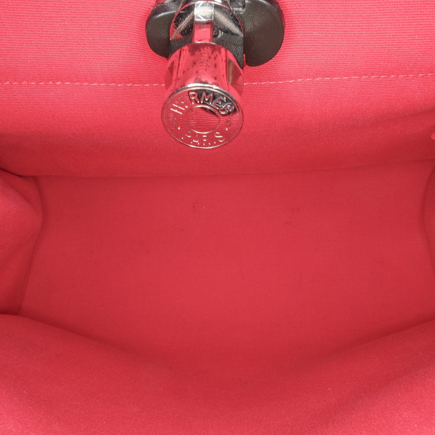 Hermès Toile Herbag Zip 31 Pink