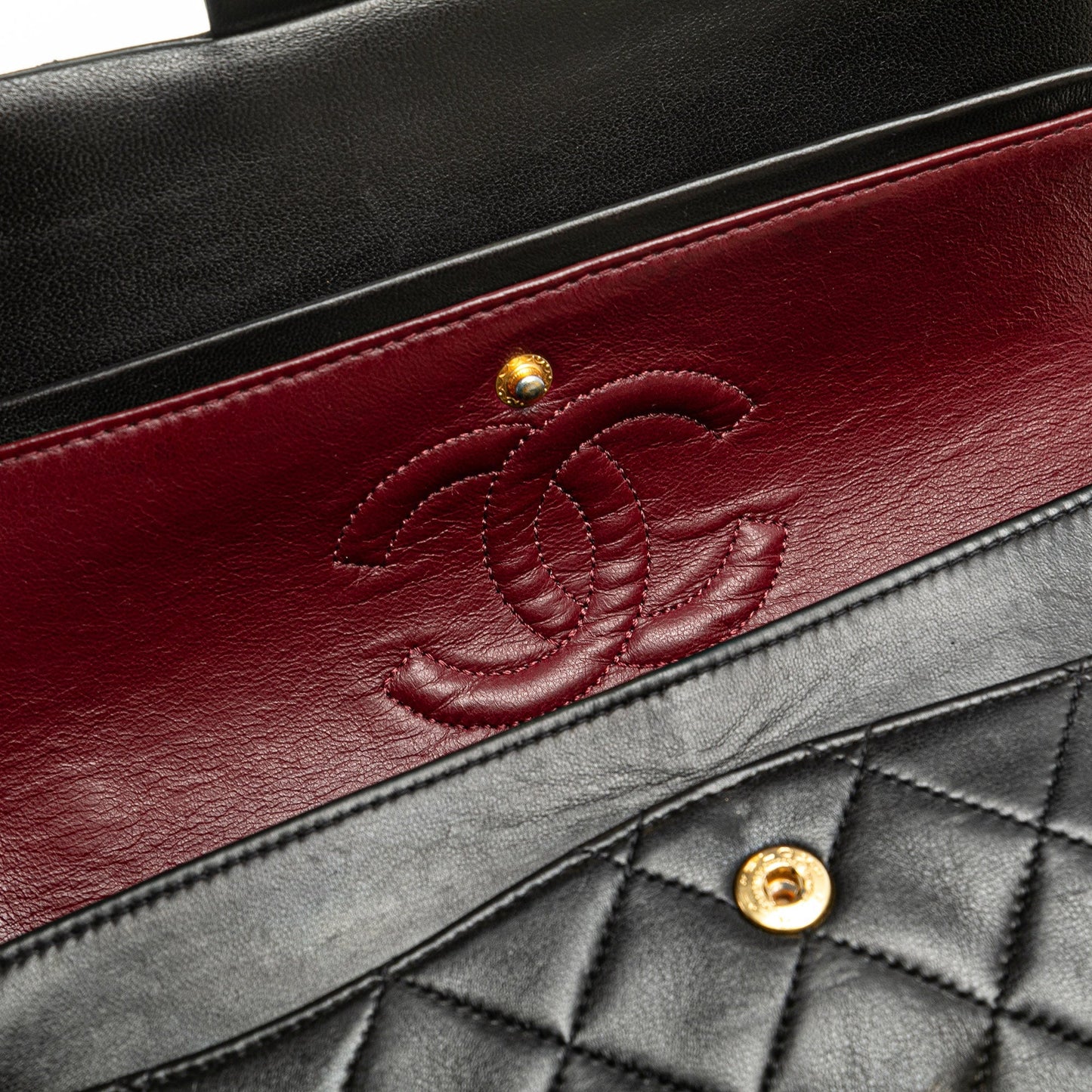 Chanel Small Classic Lambskin Double Flap Black