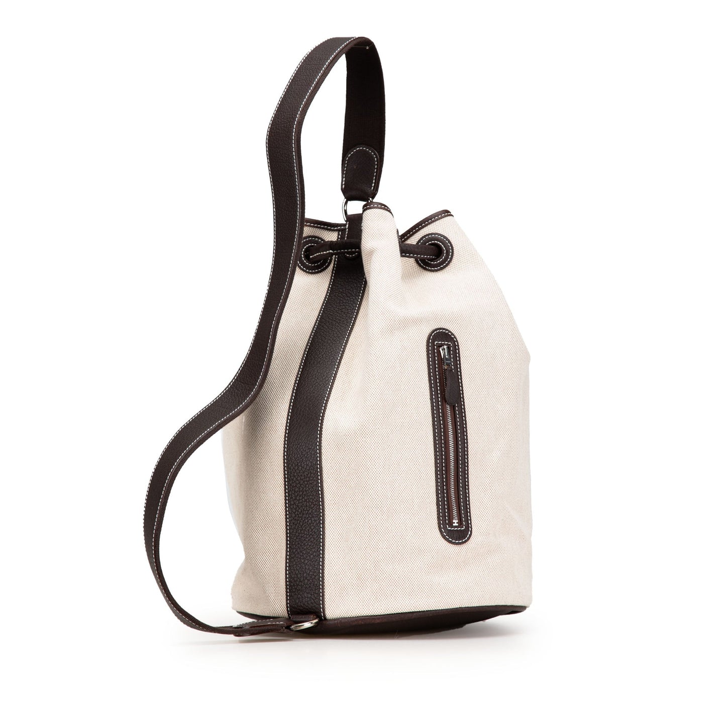 Hermès Toile Negonda Recif MM Backpack Brown