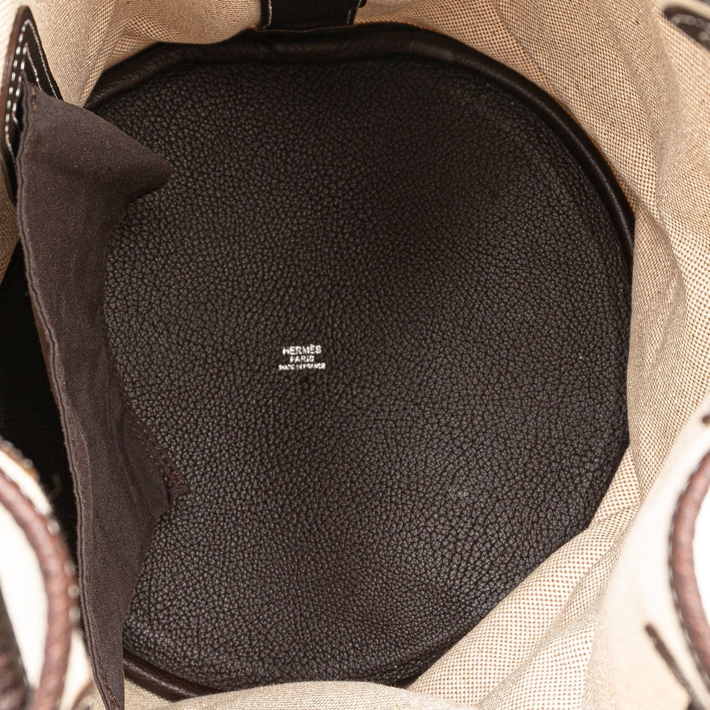 Hermès Toile Negonda Recif MM Backpack Brown