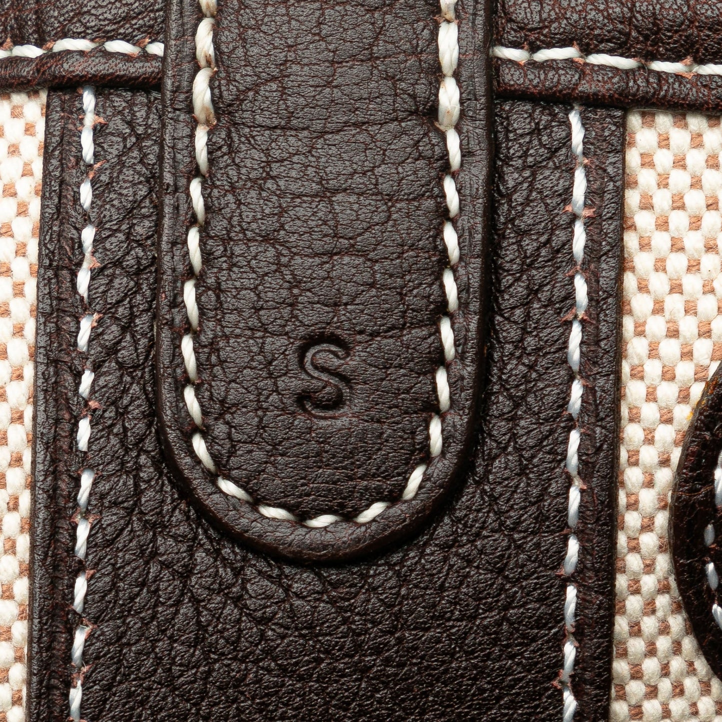 Hermès Toile Negonda Recif MM Backpack Brown