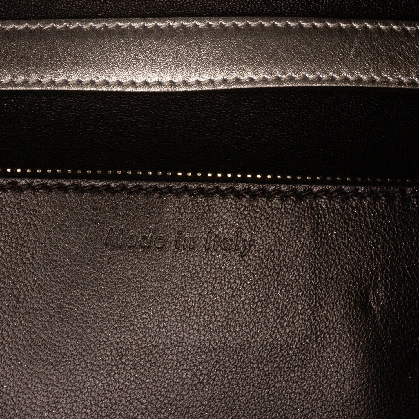 Celine Medium Calfskin Classic Box Silver