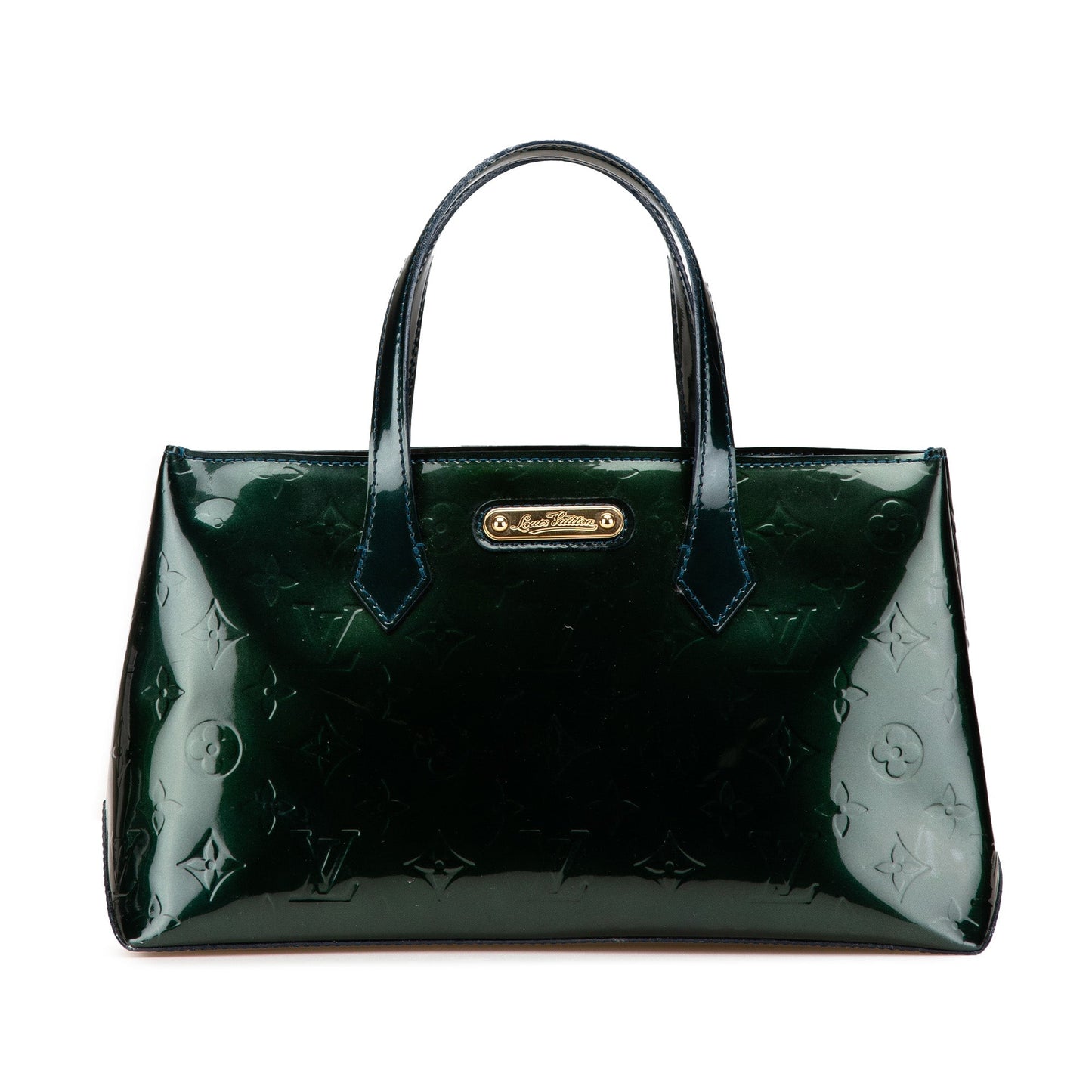 Louis Vuitton Monogram Vernis Wilshire PM Green