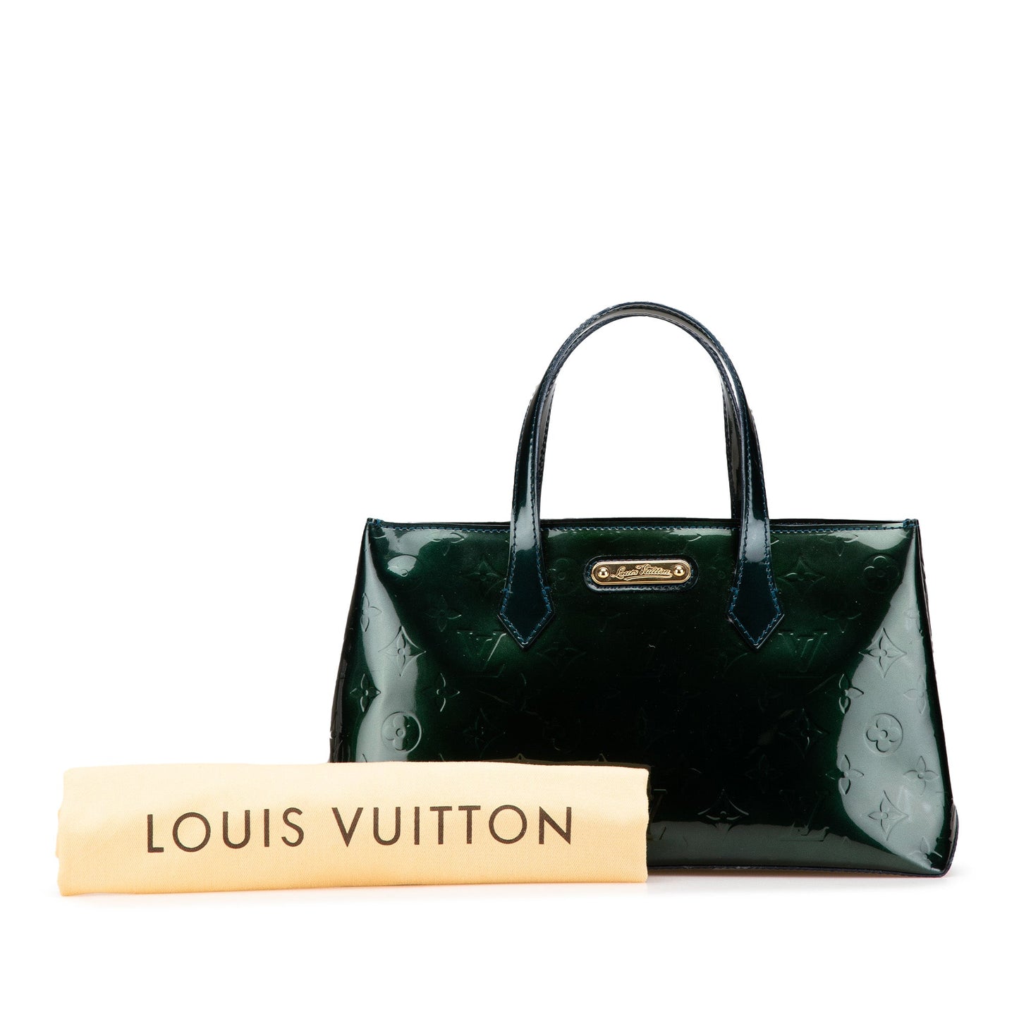 Louis Vuitton Monogram Vernis Wilshire PM Green