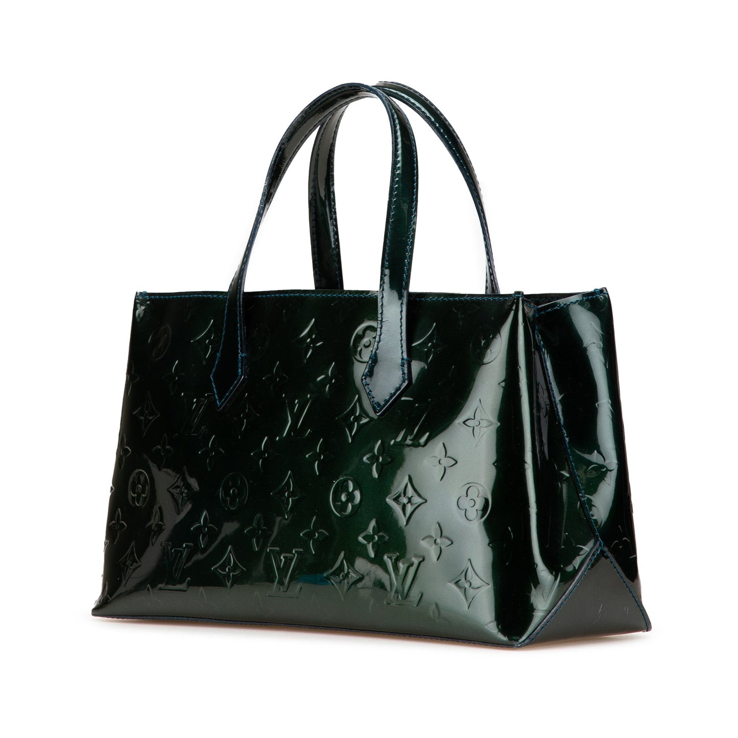 Louis Vuitton Monogram Vernis Wilshire PM Green
