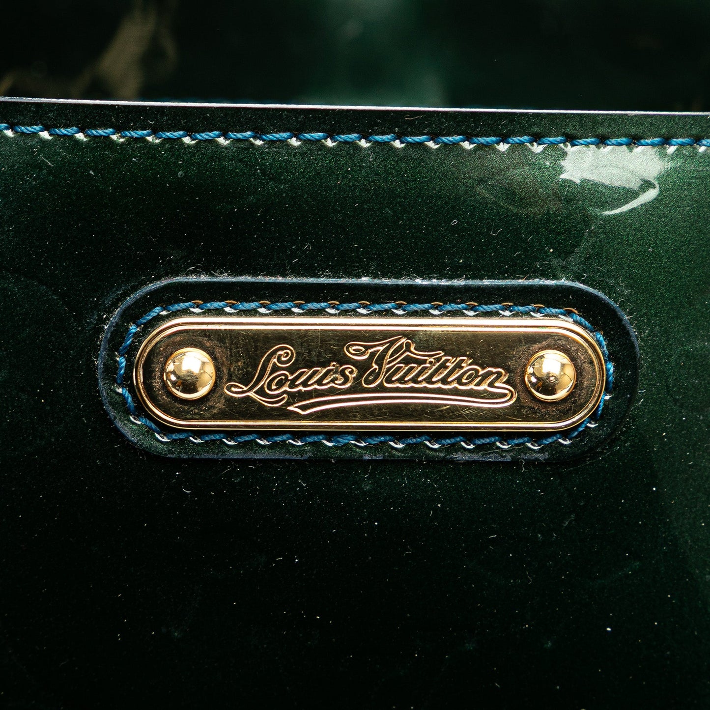 Louis Vuitton Monogram Vernis Wilshire PM Green