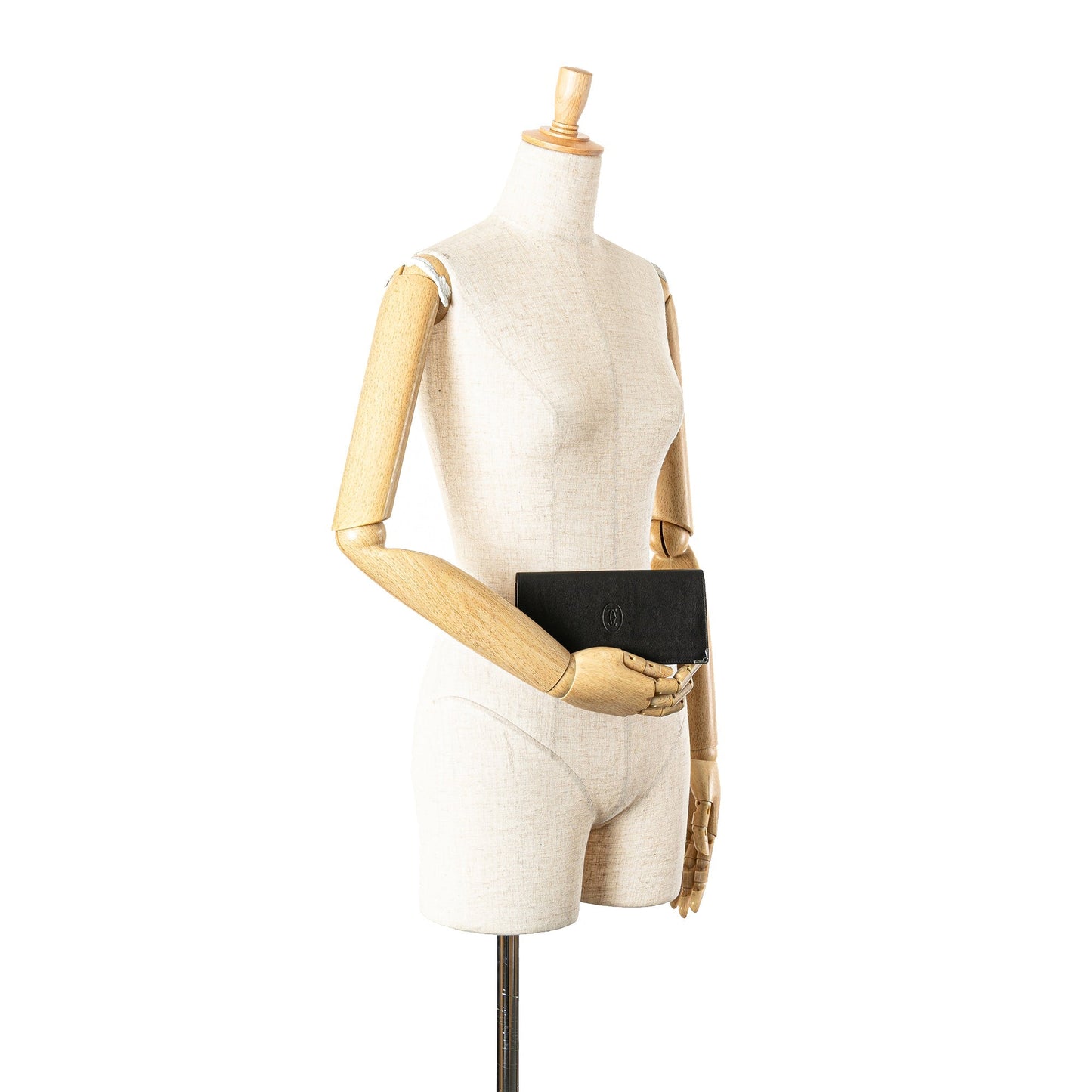 Cartier Leather Must De Cartier Wallet Black
