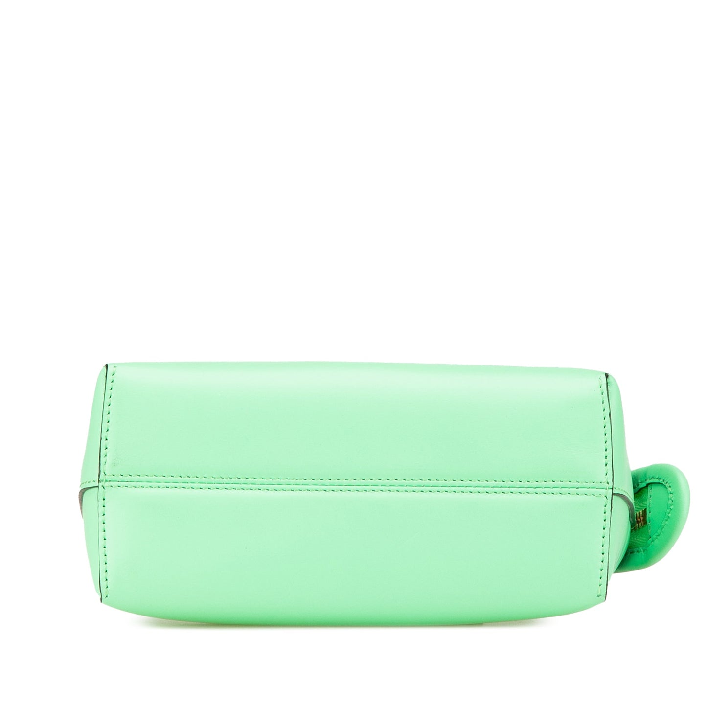 Fendi Mini Leather By The Way Roma Satchel Green