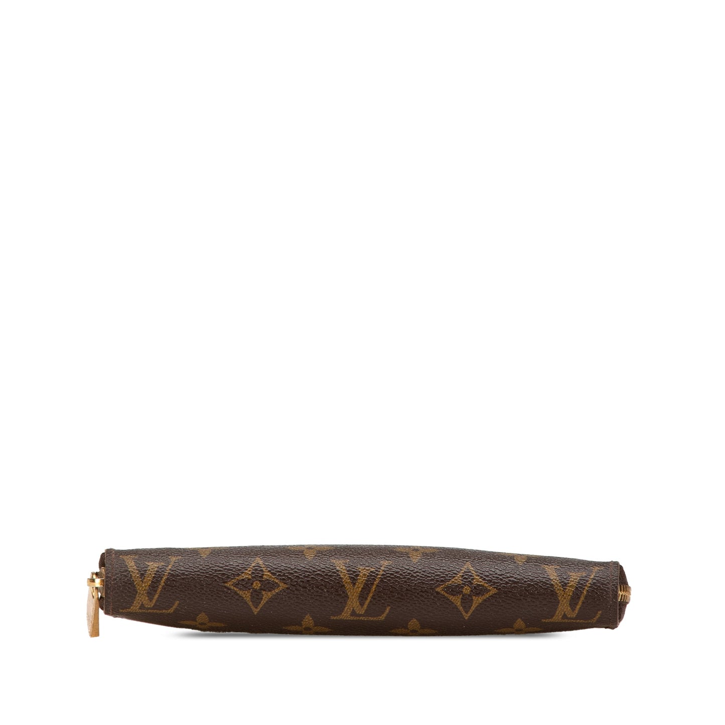 Louis Vuitton Monogram Zippy Long Wallet Brown