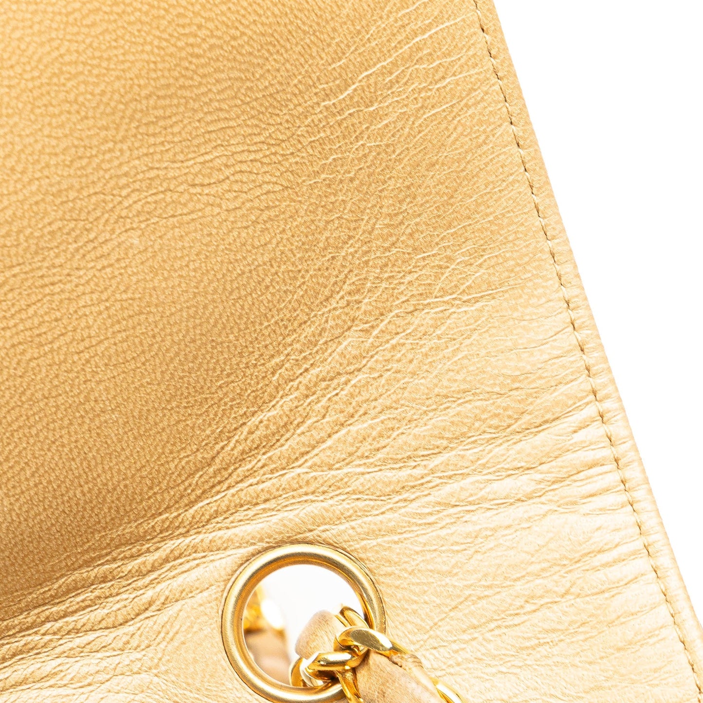 Chanel Medium Lambskin Diana Full Flap Brown