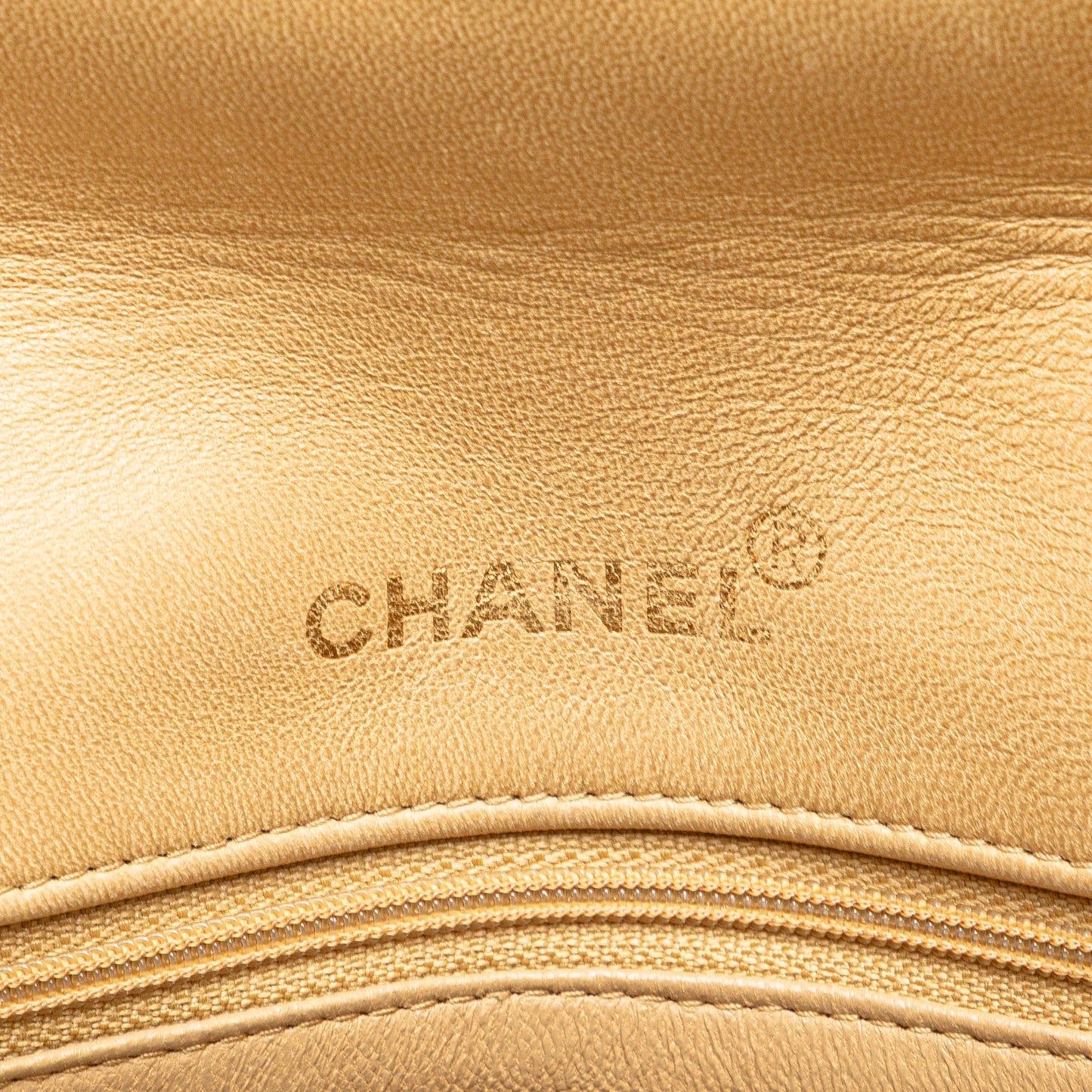 Chanel Medium Lambskin Diana Full Flap Brown