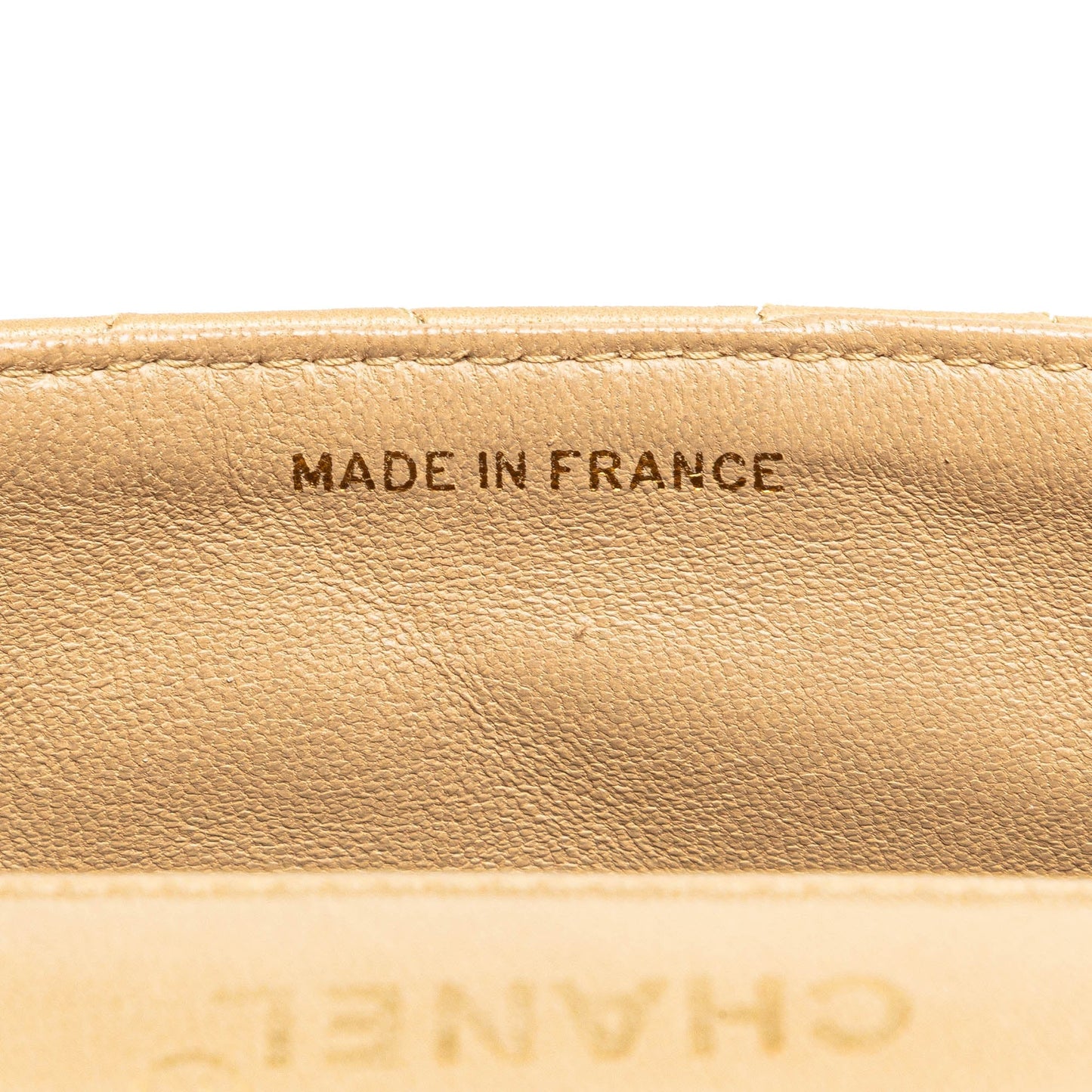 Chanel Medium Lambskin Diana Full Flap Brown