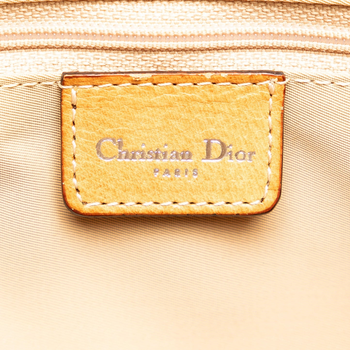 Dior Diorissimo Canvas Tote Brown
