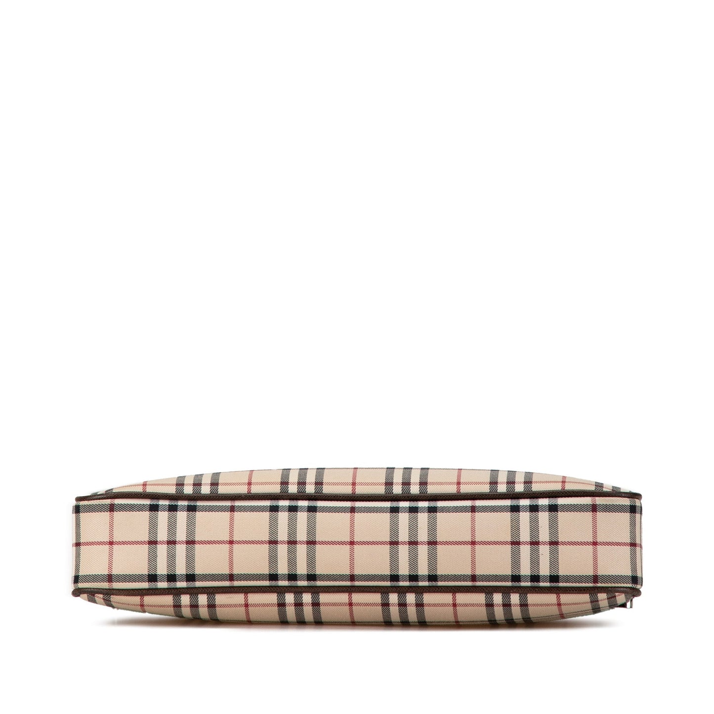 Burberry House Check Canvas Crossbody Brown
