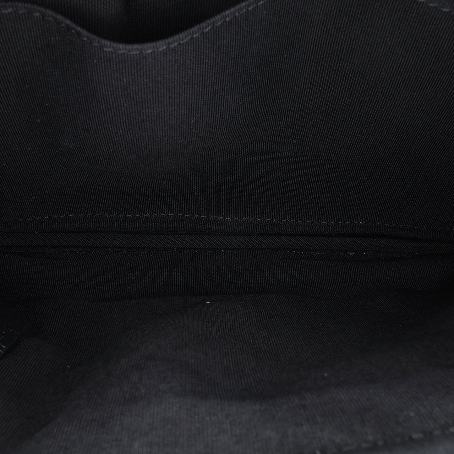 Chanel Quilted Lambskin Double Case with Chain Black
