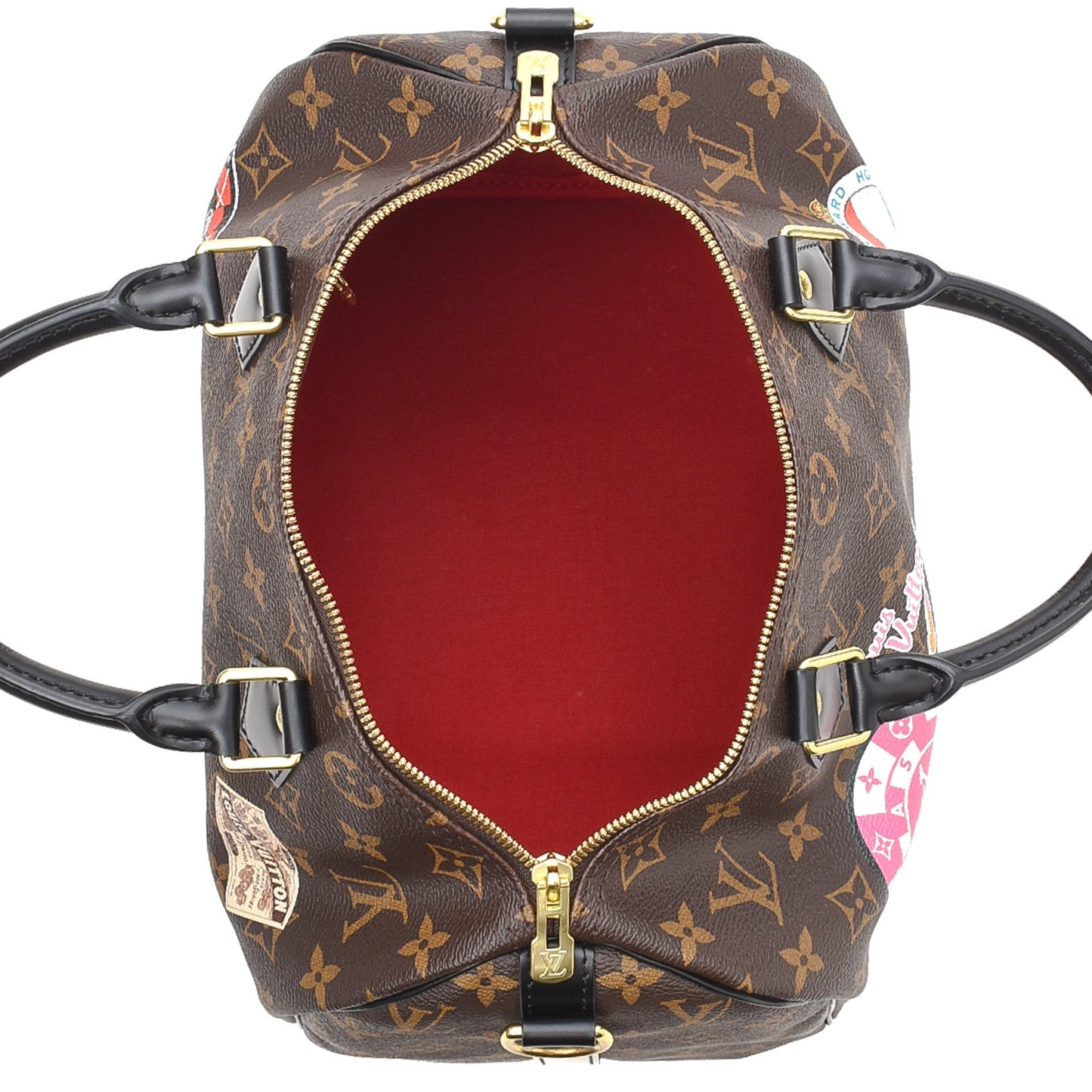 Limited Edition Monogram World Tour Speedy 30 Bandouliere
