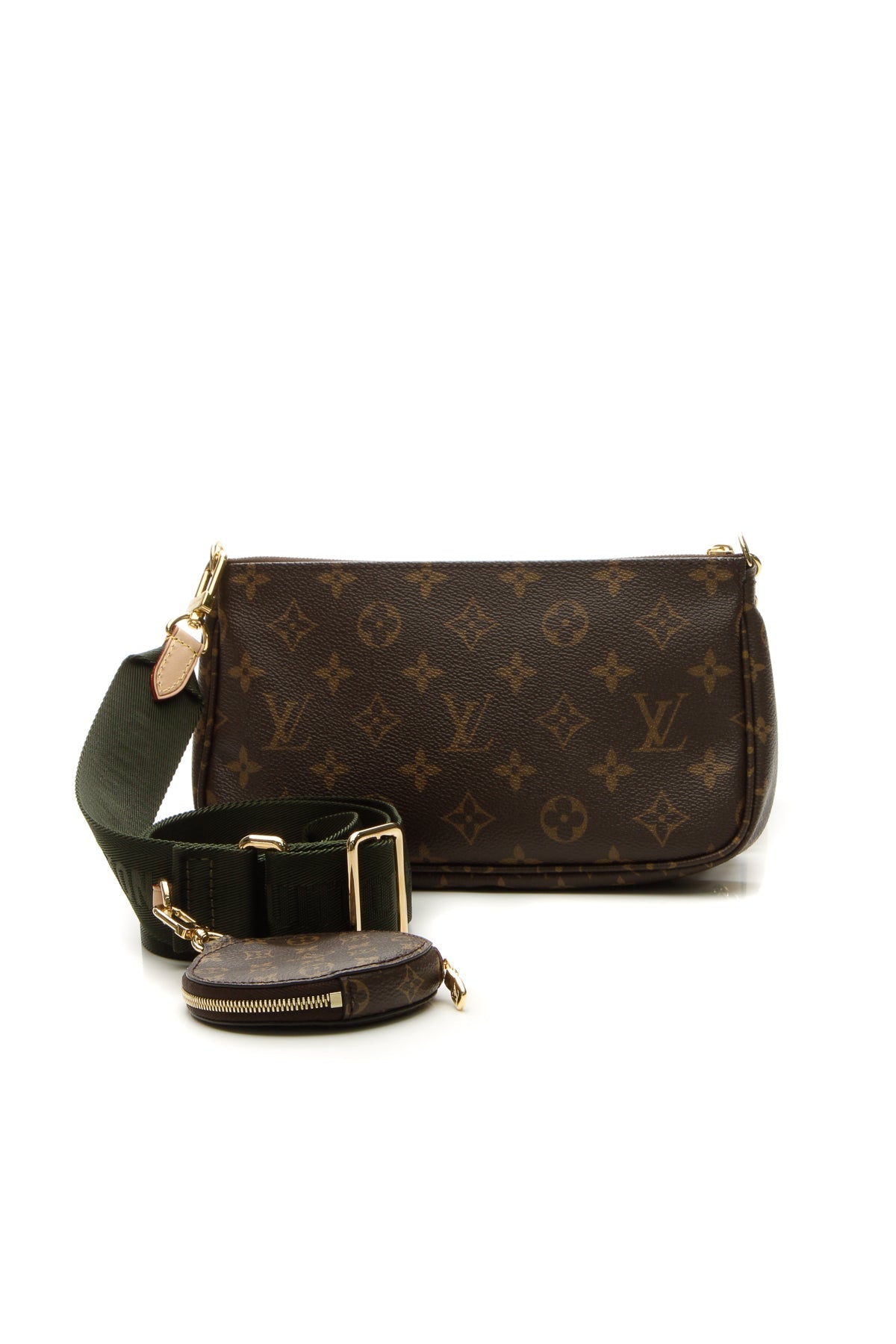 Multi Pochette Accessoires Bag - Monogram/Khaki Crossbody Bag