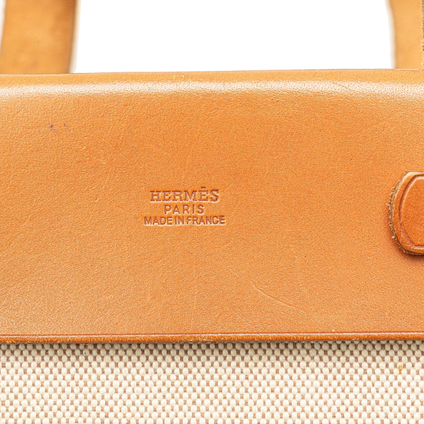 Hermès Toile Herbag Cabas GM Brown