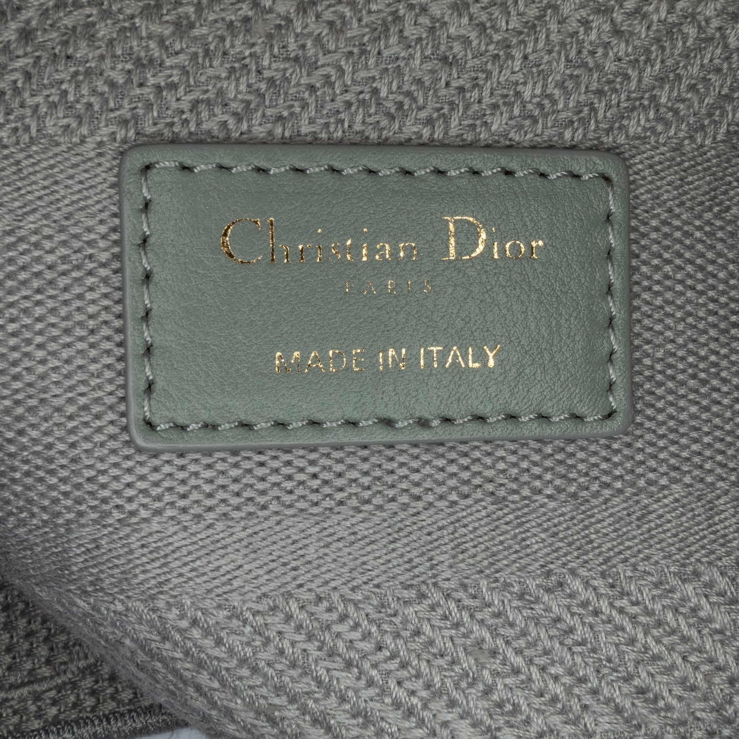Dior Medium Canvas Cannage Lady D Lite Gray