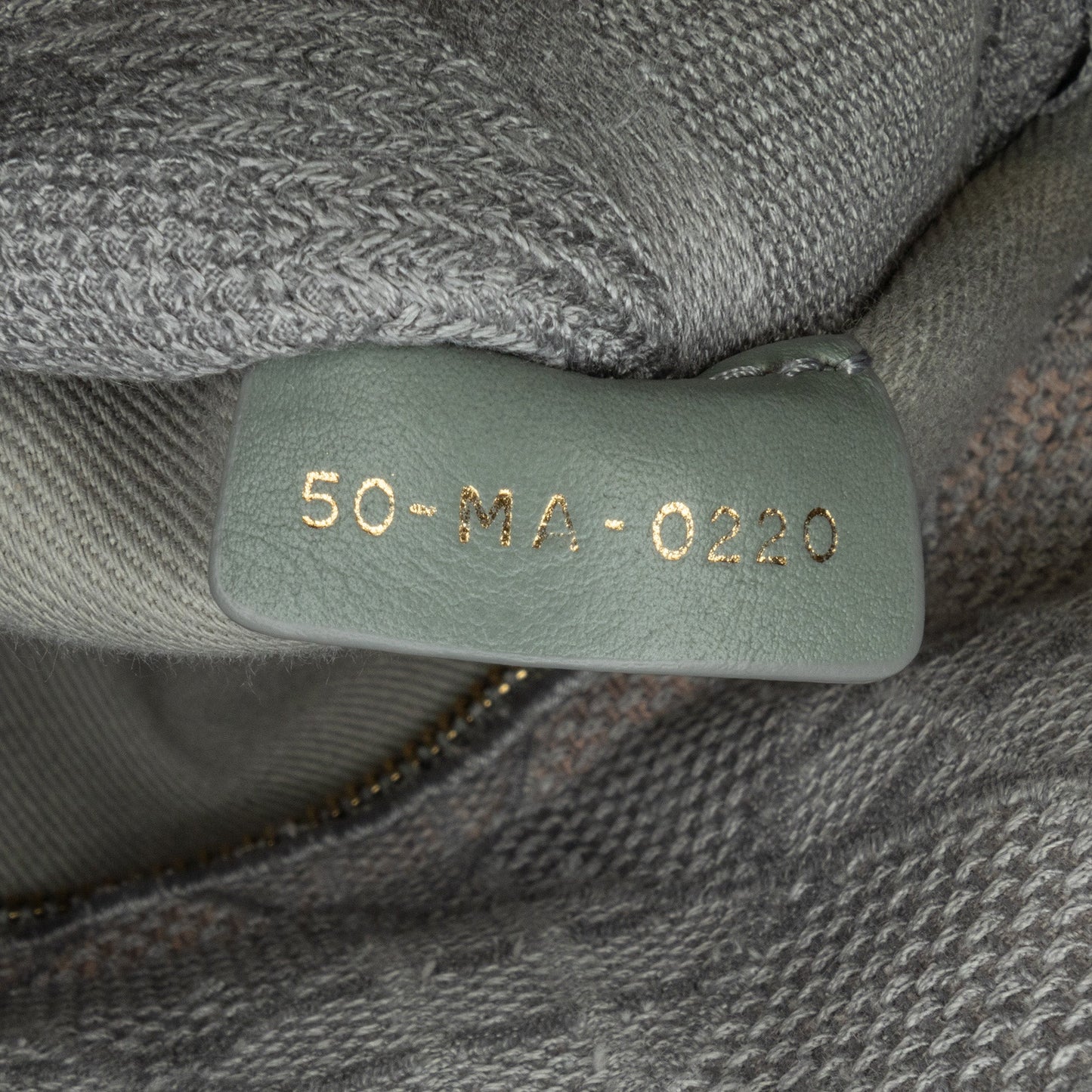 Dior Medium Canvas Cannage Lady D Lite Gray