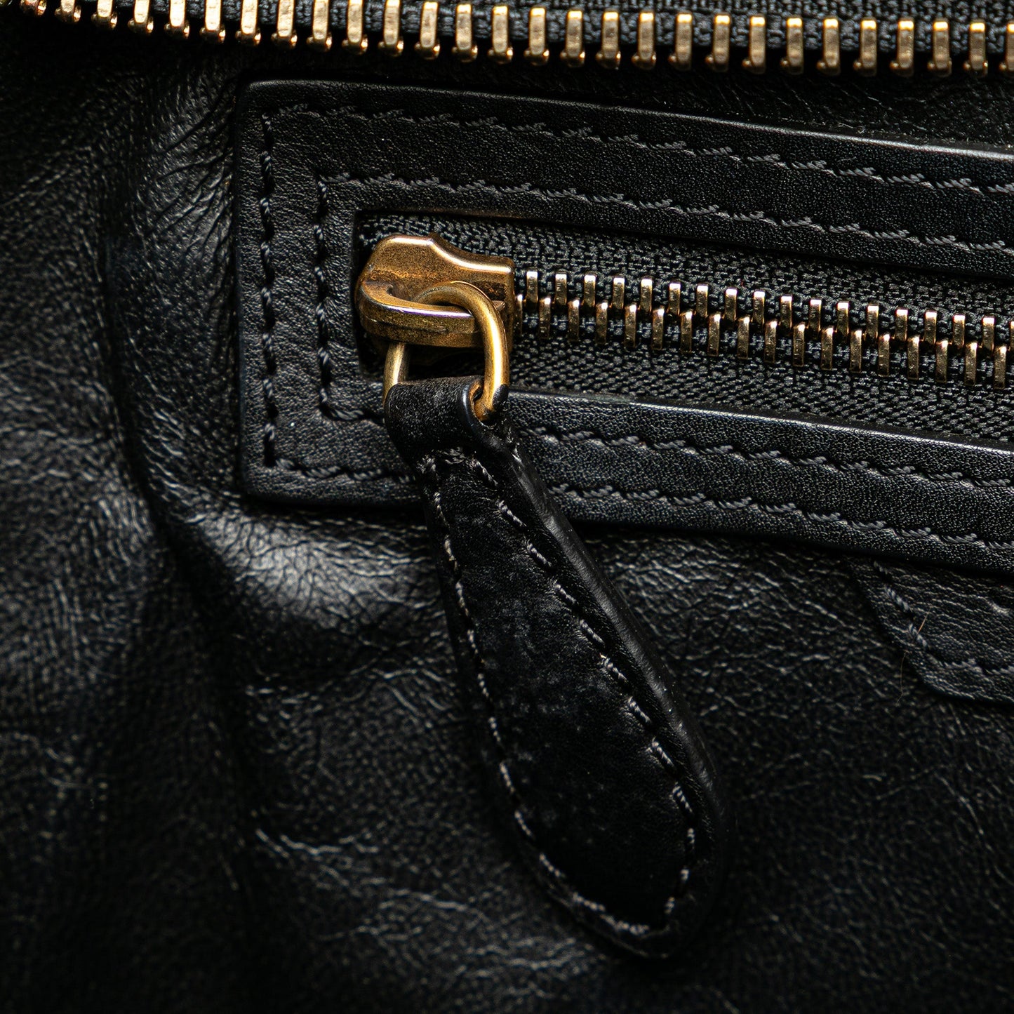 Celine Micro Smooth Calfskin Luggage Tote Black