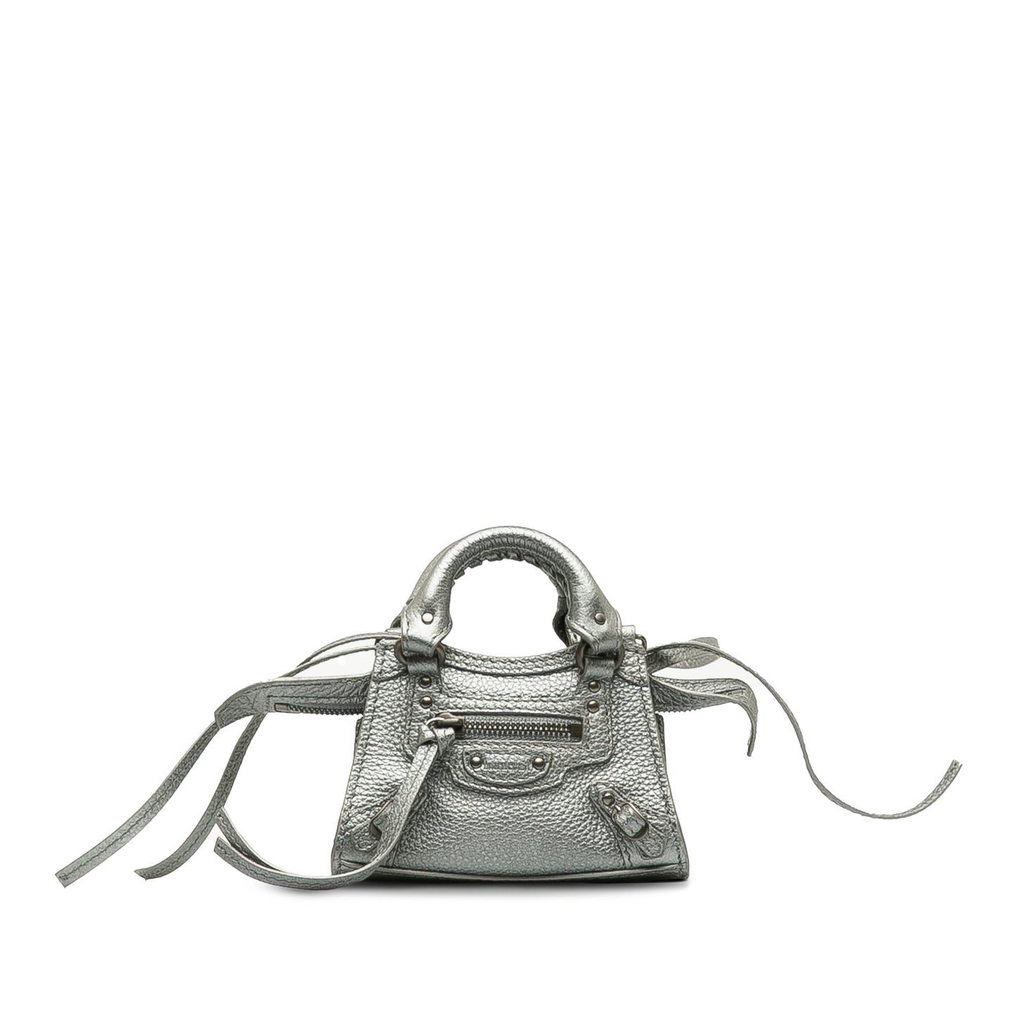 Balenciaga Super Nano Neo Classic City Silver