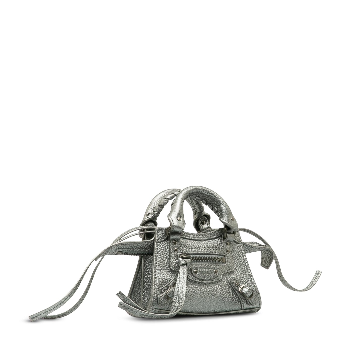 Balenciaga Super Nano Neo Classic City Silver