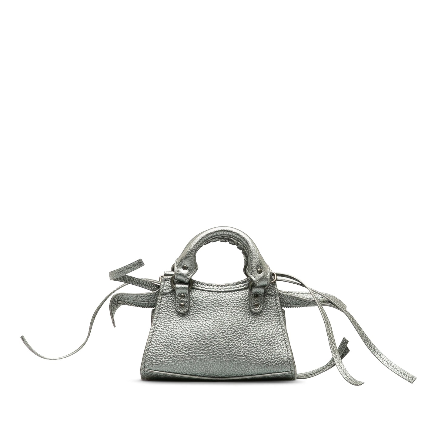 Balenciaga Super Nano Neo Classic City Silver