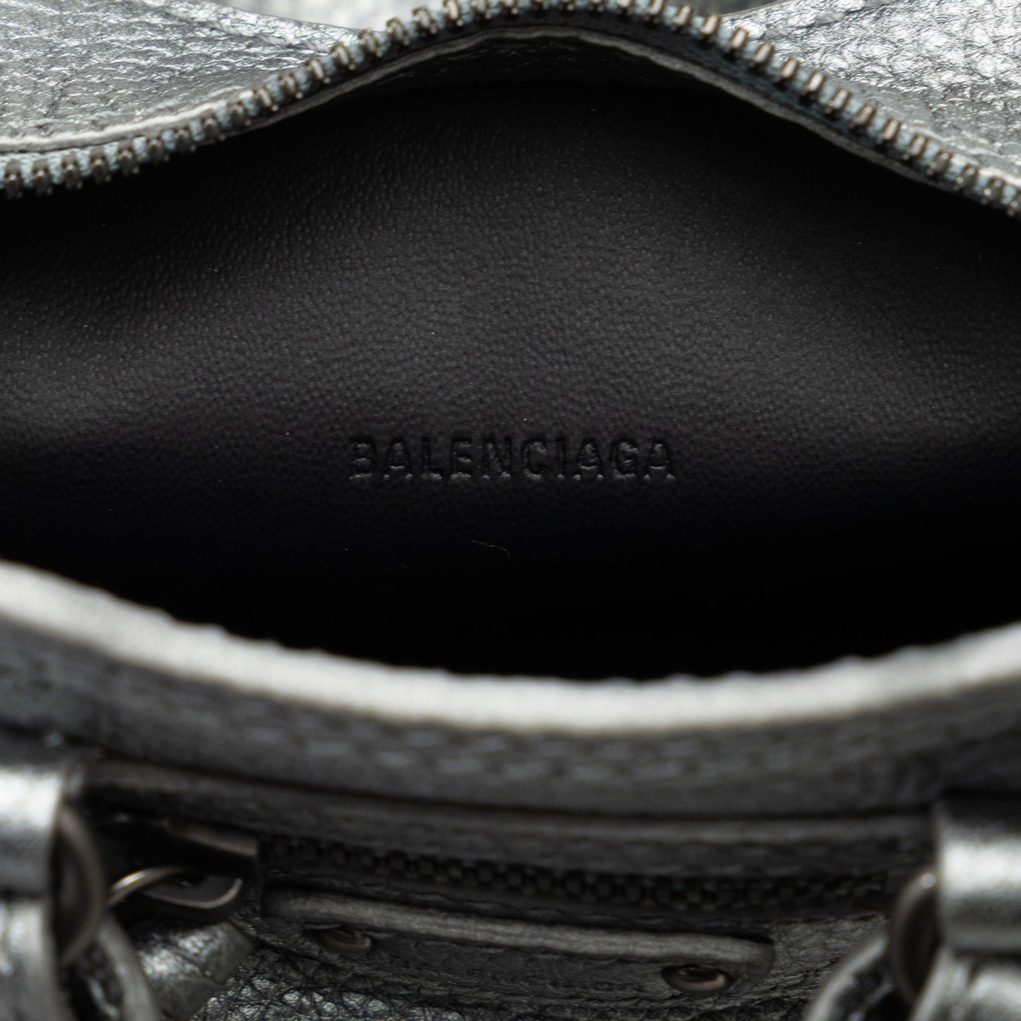 Balenciaga Super Nano Neo Classic City Silver
