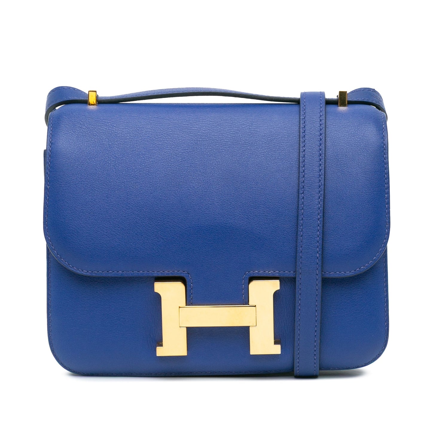 Hermès Mini Swift Constance 18 Blue