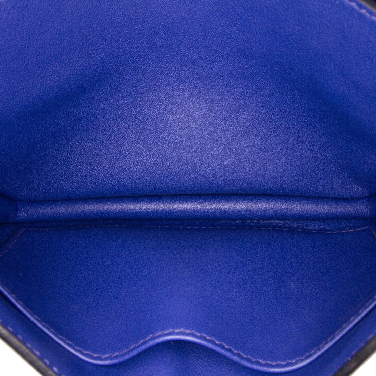 Hermès Mini Swift Constance 18 Blue