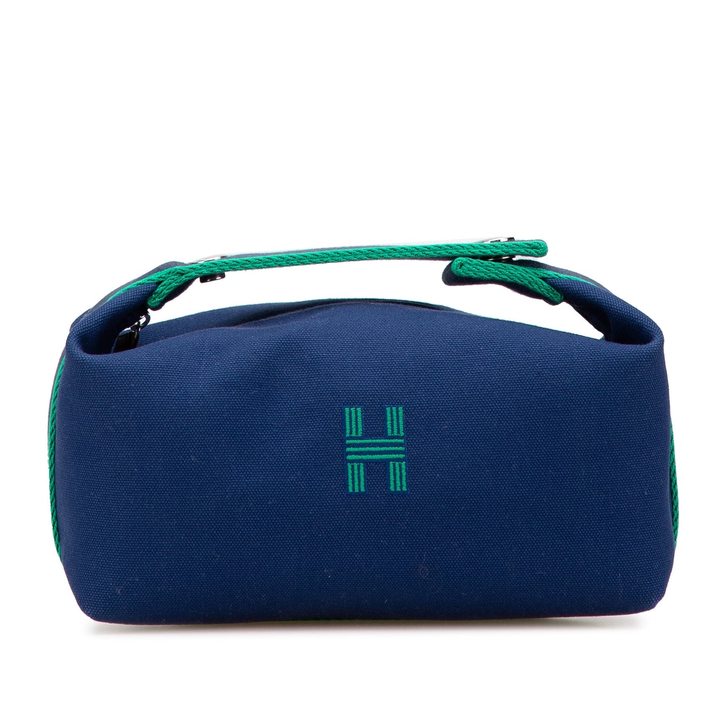 Hermès Small Toile Bride A Brac Blue