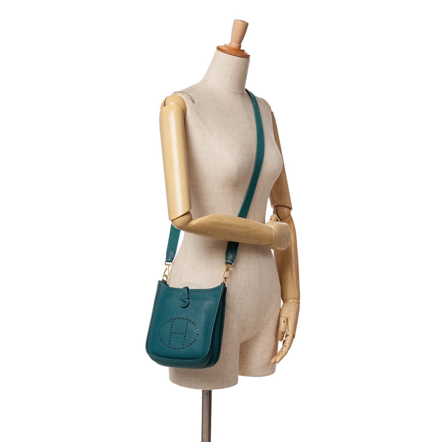 Hermès Clemence Evelyne III TPM Blue