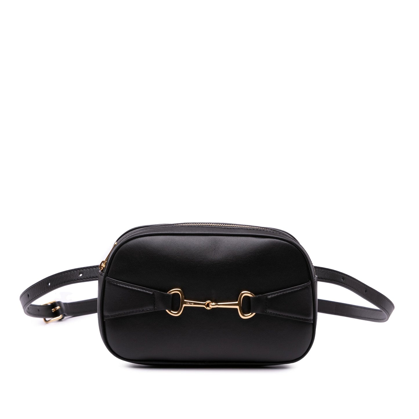 Celine Leather Crecy Belt Bag Black