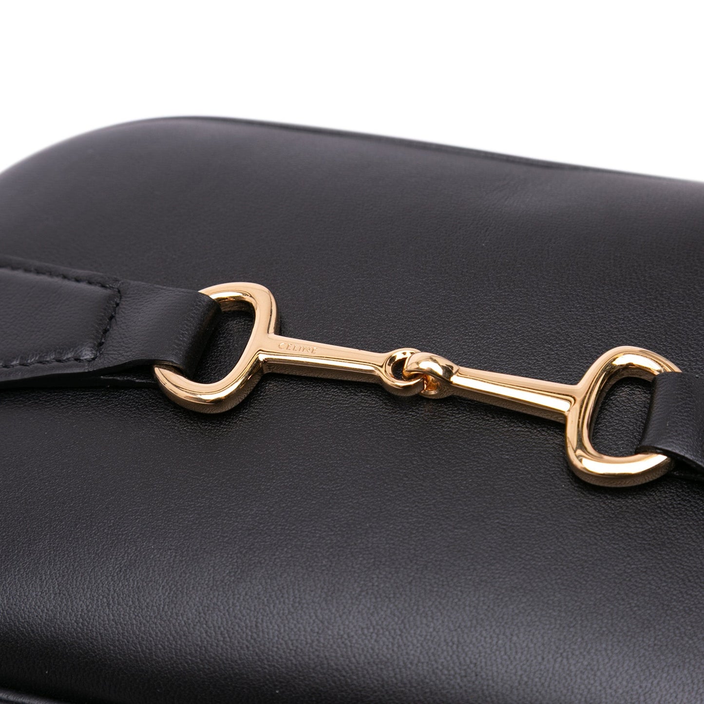 Celine Leather Crecy Belt Bag Black