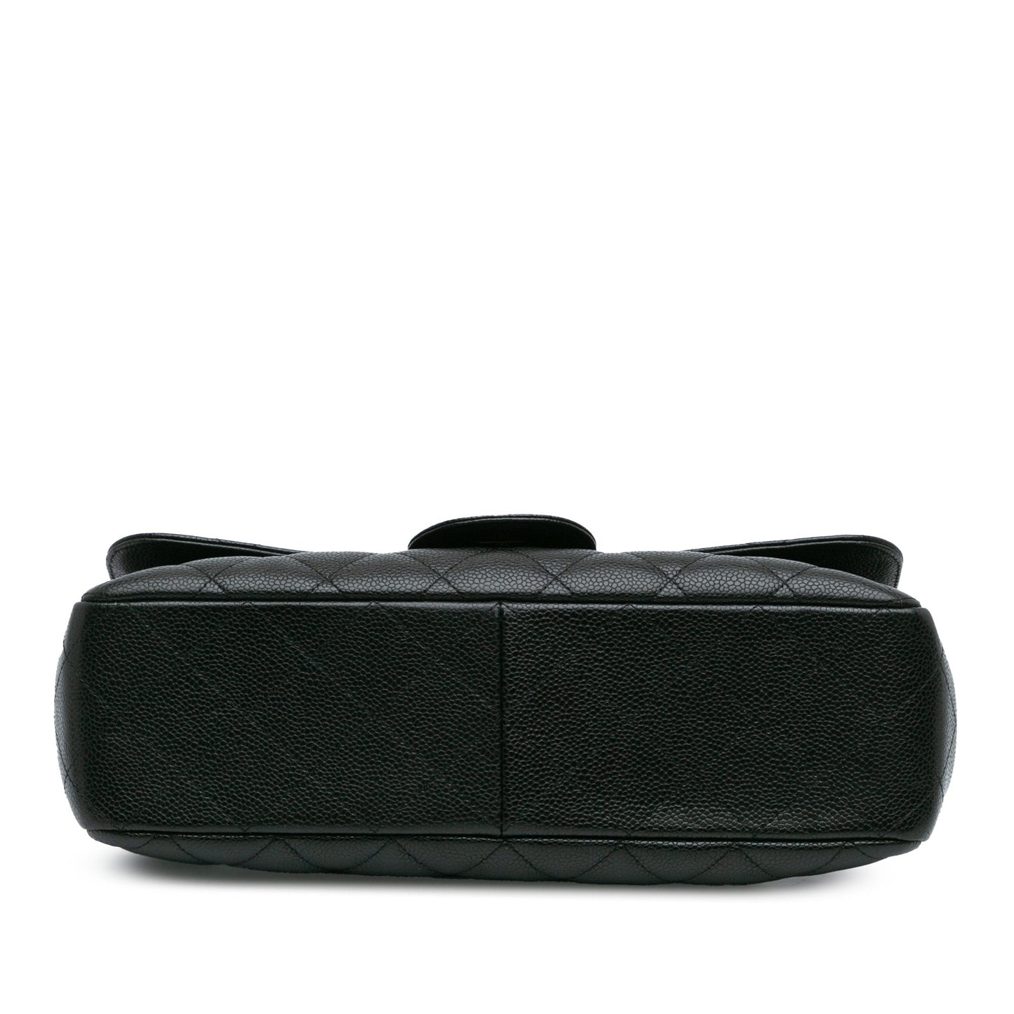 Chanel Jumbo Classic Caviar Single Flap Black