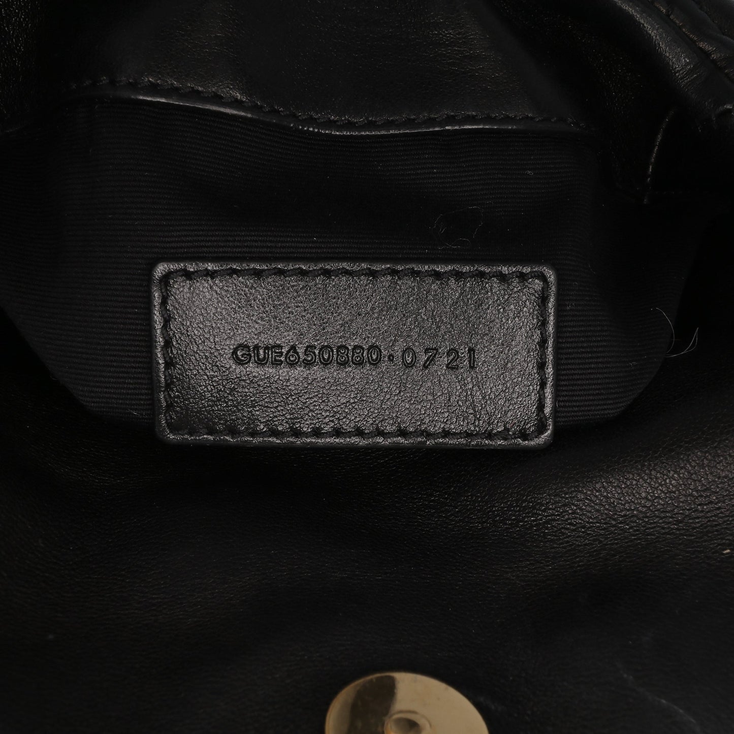 Saint Laurent Small Lambskin LouLou Puffer Clutch Black