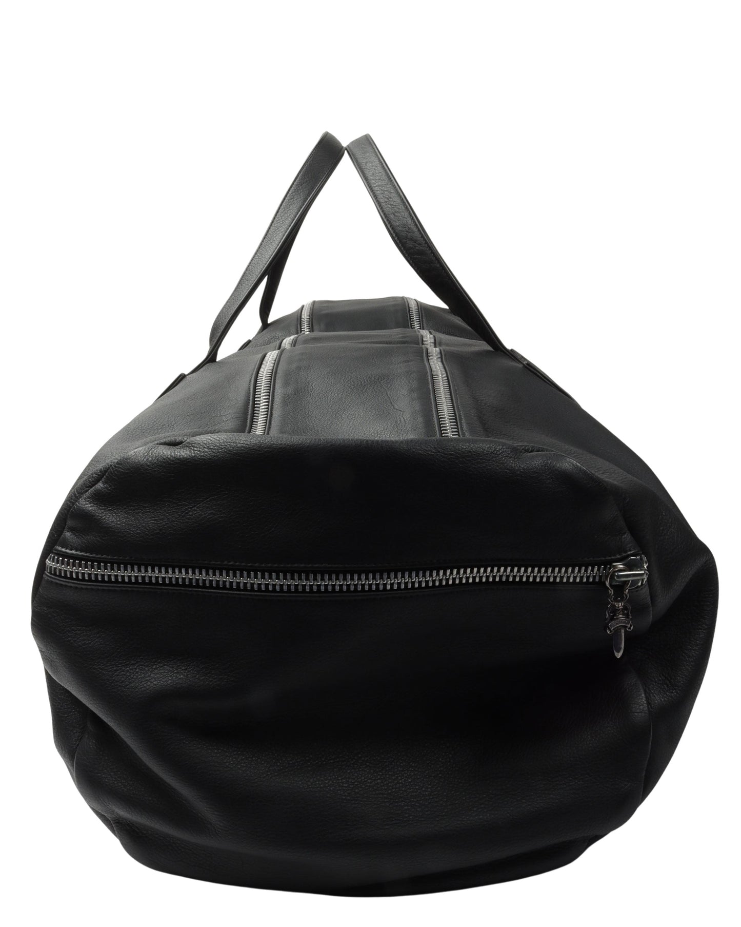 XL Leather Boston Duffel Bag
