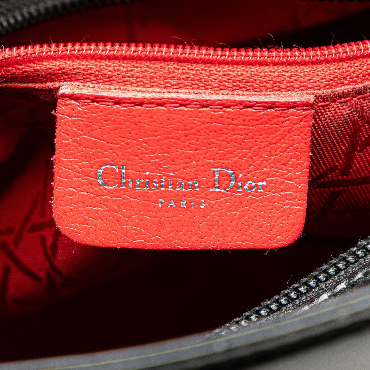 Dior Medium Patent Lady Dior Black