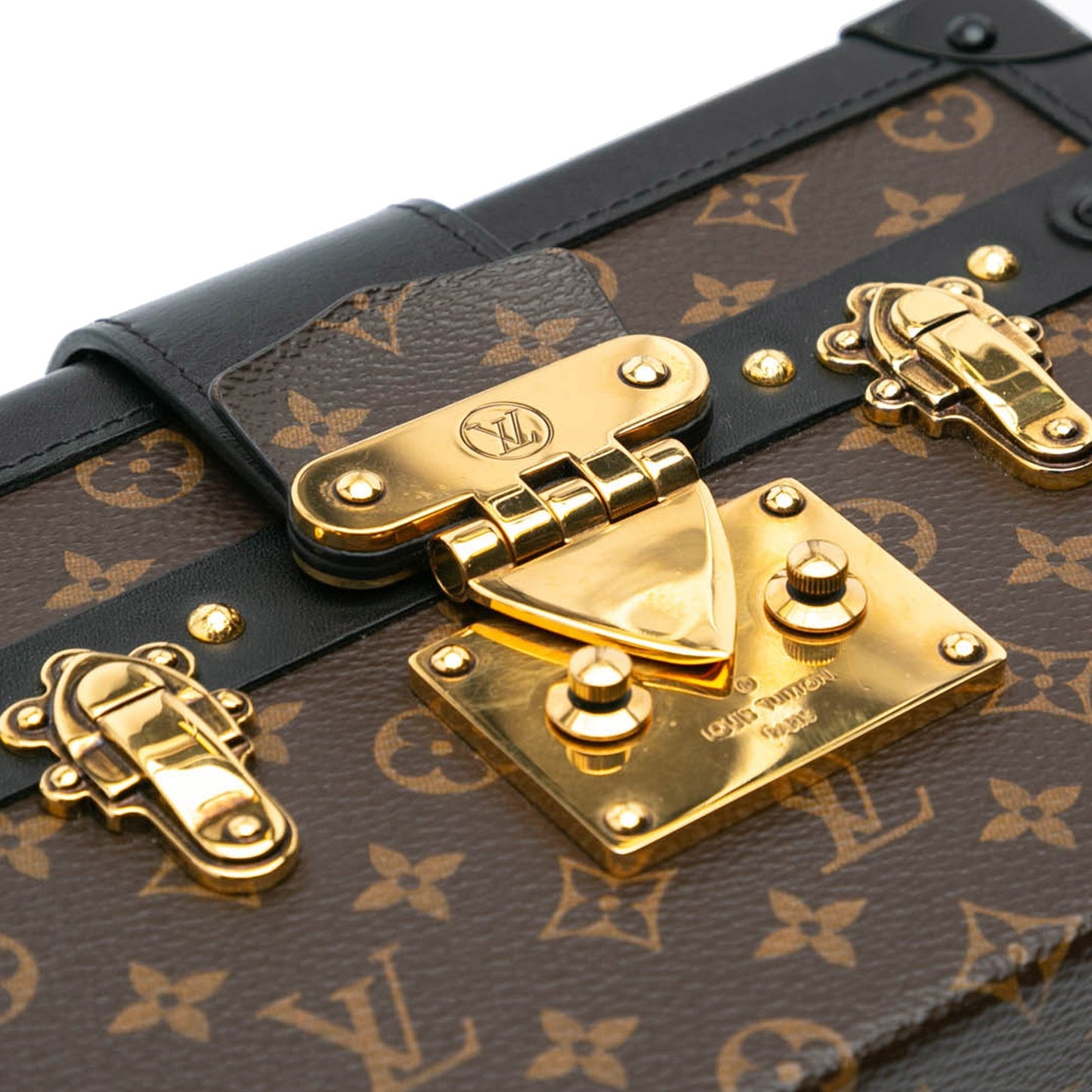 Louis Vuitton Monogram Petite Malle Brown