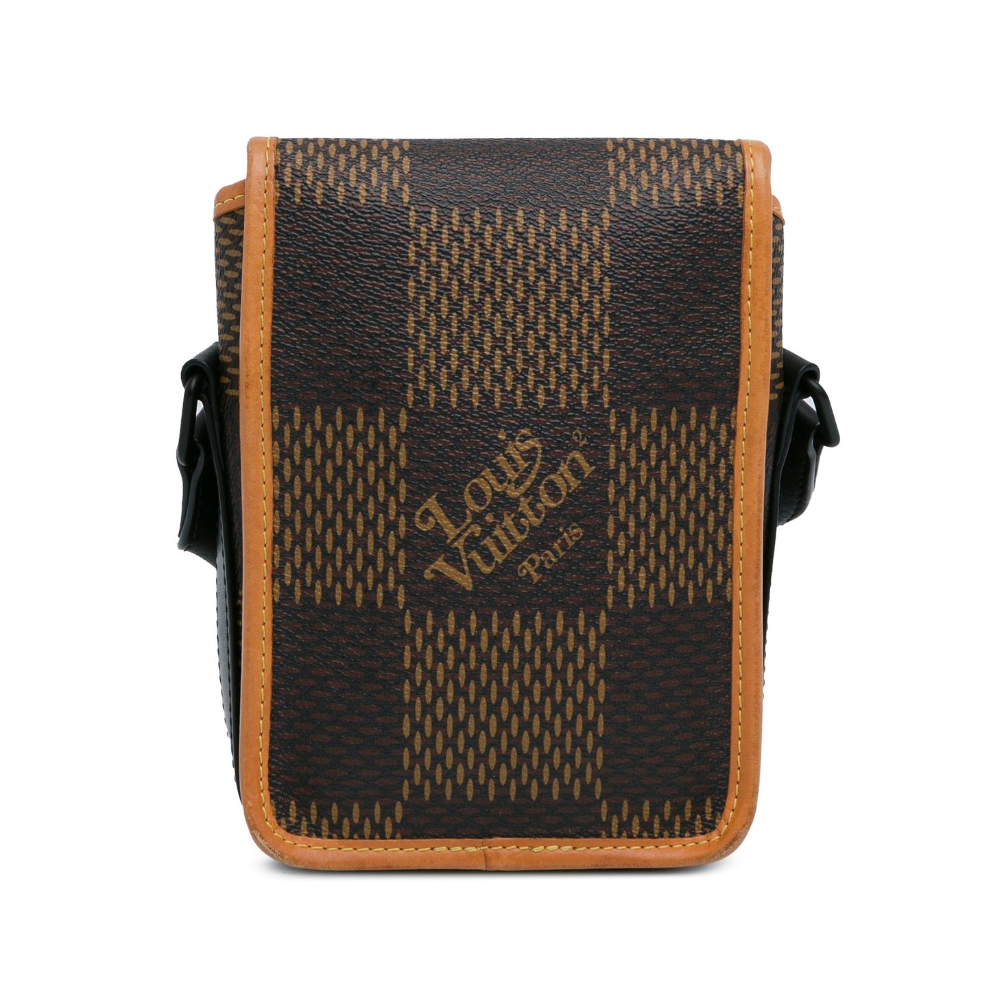 Louis Vuitton Nigo Giant Damier Ebene Monogram Nano Amazone Brown