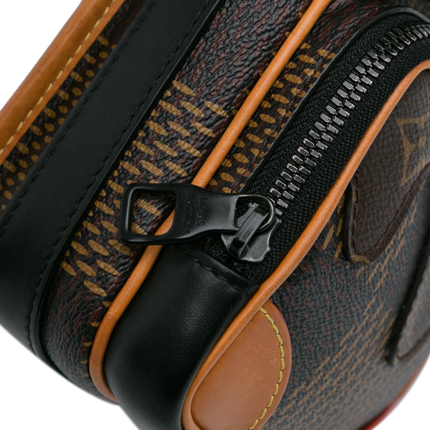 Louis Vuitton Nigo Giant Damier Ebene Monogram Nano Amazone Brown