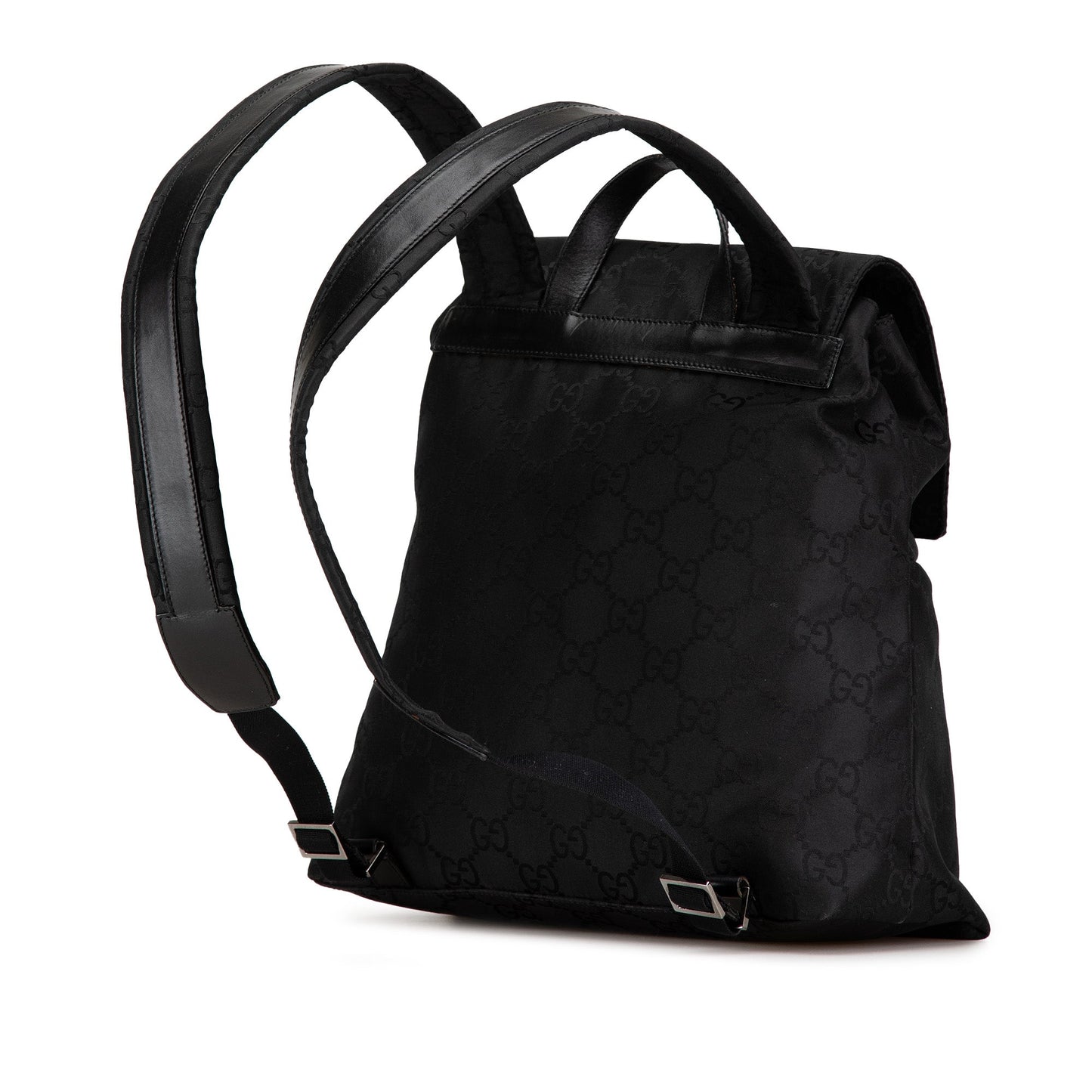 Gucci GG Nylon Backpack Black