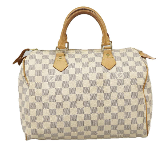 Louis Vuitton Speedy 30 Canvas, white
