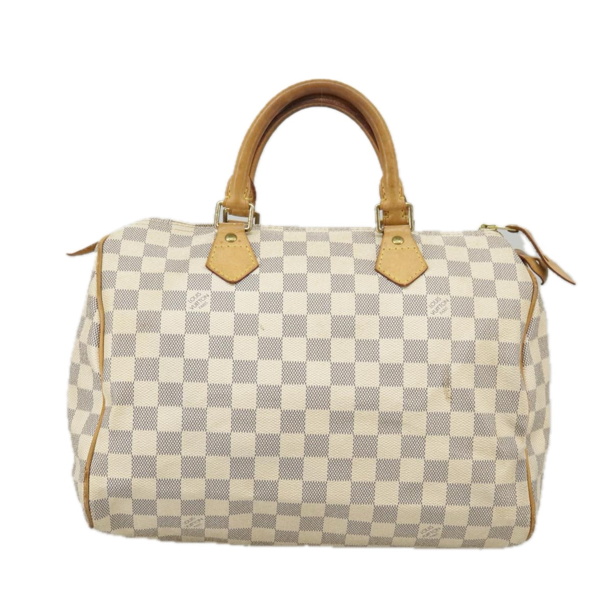 Louis Vuitton Speedy 30 Canvas, white