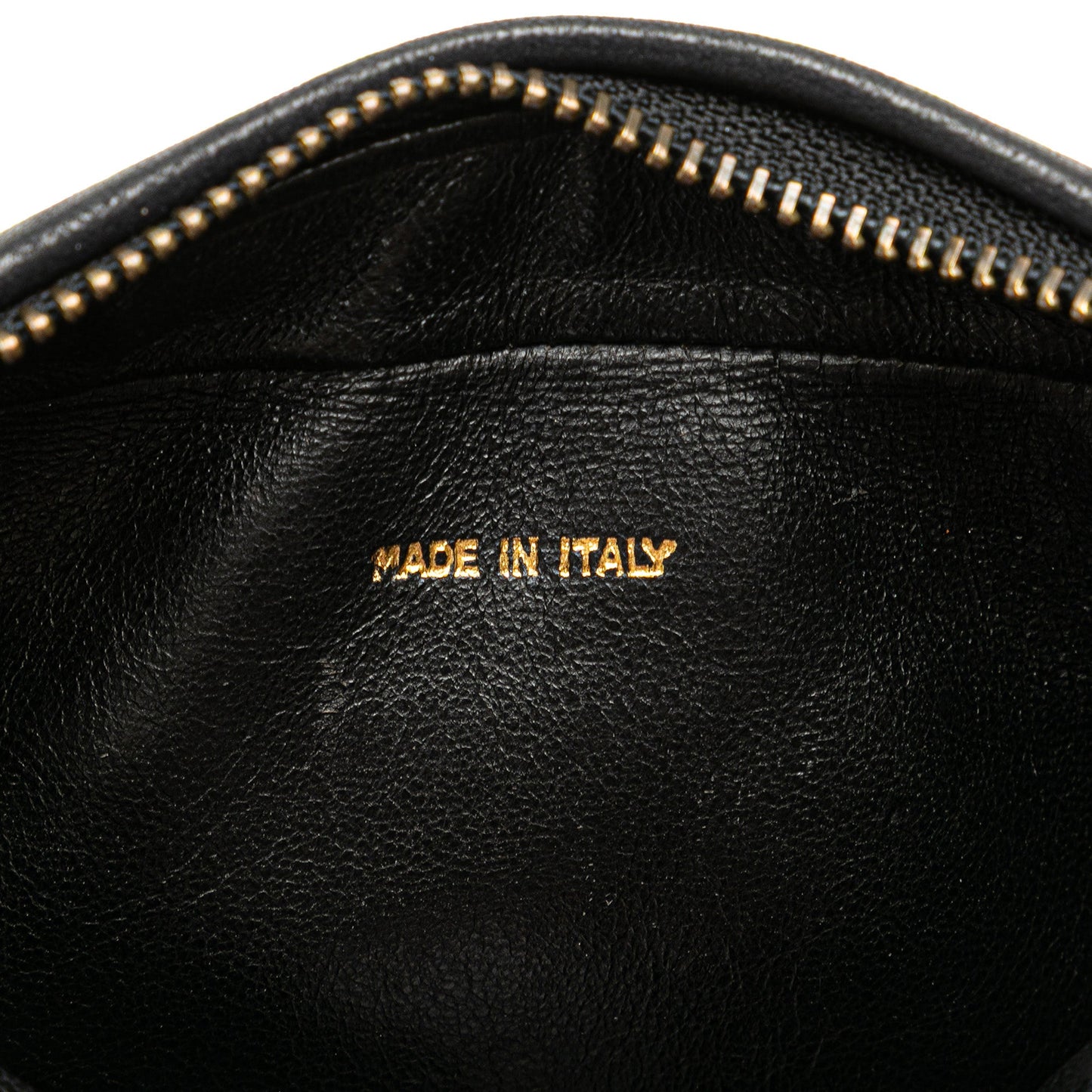 Chanel CC Quilted Lambskin Tassel Camera Bag Black